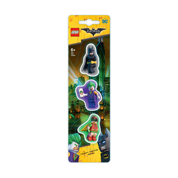 Набор ластиков Lego Batman, Robin, The Joker