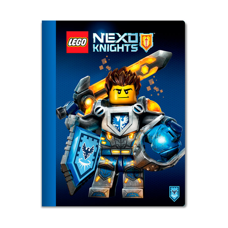 Тетрадь Lego Nexo Knights, 100 листов в линейку
