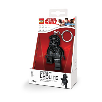 Брелок-фонарик Lego Star Wars пилот истребителя TIE