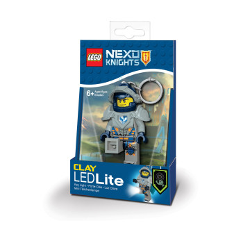 Брелок-фонарик Lego Nexo Knights Clay