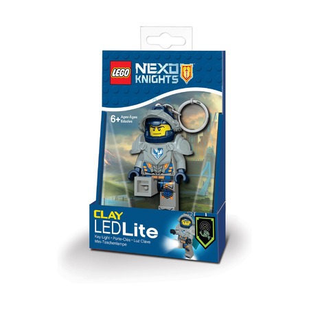 Брелок-фонарик Lego Nexo Knights Clay