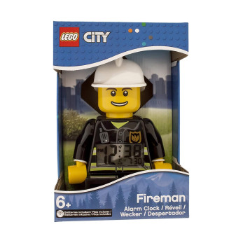 Будильник Lego City Fireman