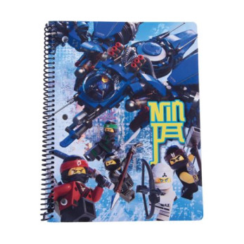 Тетрадь на спирали Ninjago Movie, 70 листов в линейку