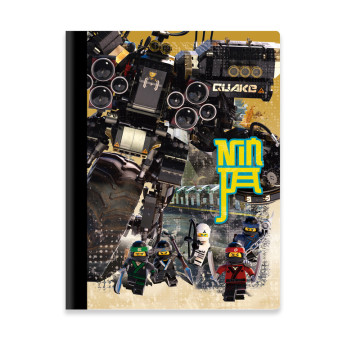 Тетрадь Lego Ninjago, 100 листов в линейку