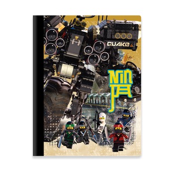 Тетрадь Lego Ninjago, 100 листов в линейку