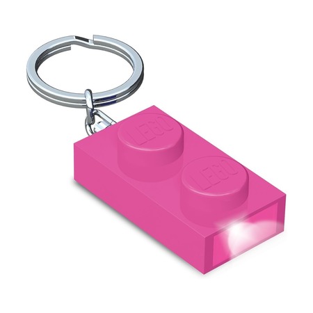 Брелок-фонарик Lego Friends, розовый