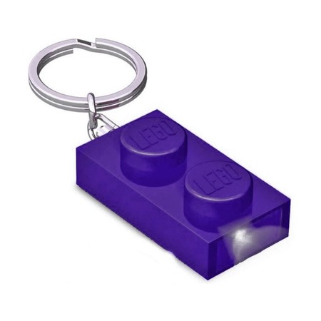 Брелок-фонарик Lego Friends, фиолетовый