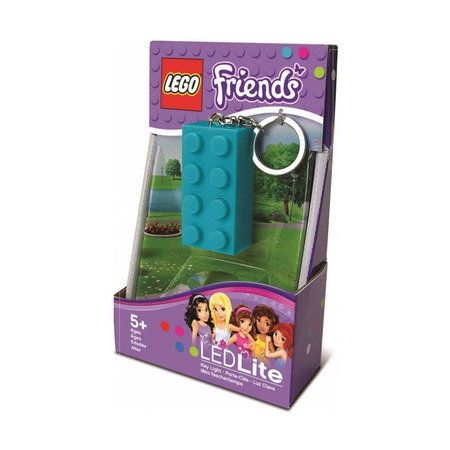 Брелок-фонарик Lego Friends, лазурный