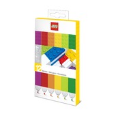 Набор цветных маркеров Lego, 12 шт