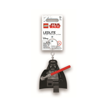 Брелок-фонарик Lego Star Wars Дарт Вейдер со световым мечом