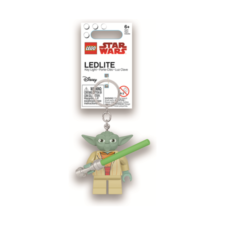 Брелок-фонарик Lego Star Wars Йода со световым мечом