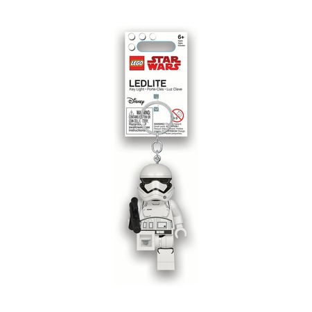 Брелок-фонарик Lego Star Wars Штурмовик первого ордена с бластером