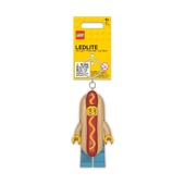 Брелок-фонарик Lego Hot Dog Man