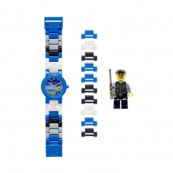 Часы наручные Lego City Policeman с фигуркой