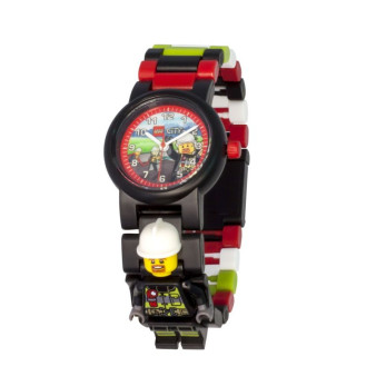 Часы наручные Lego City Fireman с фигуркой