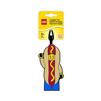 Бирка для багажа Lego Hot Dog