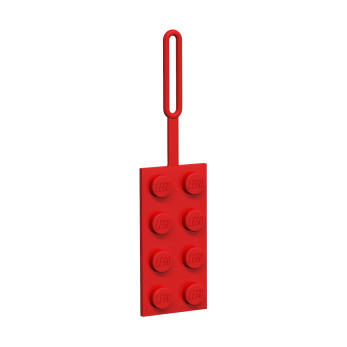 Бирка для багажа Lego, красная