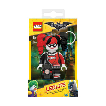 Брелок-фонарик для ключей Lego Batman Movie Harley Quinn