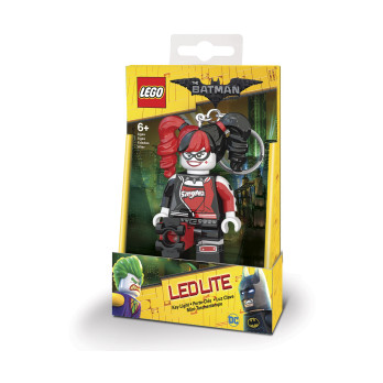 Брелок-фонарик для ключей Lego Batman Movie Harley Quinn