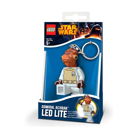 Брелок-фонарик для ключей Lego Star Wars Admiral Ackbar