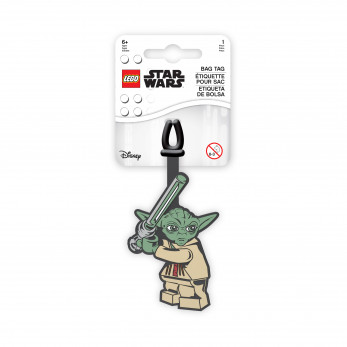 Бирка для багажа Lego Star Wars Yoda