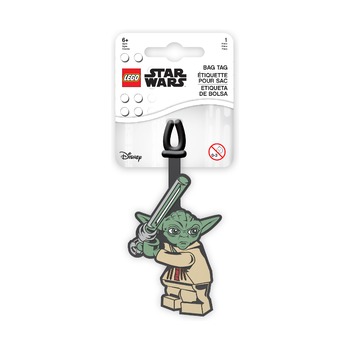 Бирка для багажа Lego Star Wars Yoda