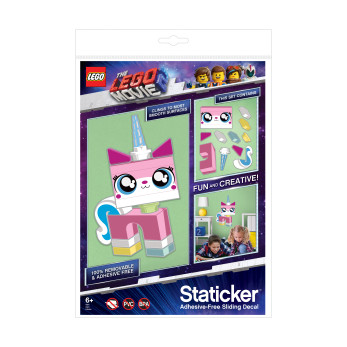 Набор многоразовых наклеек Lego Movie 2 Unikitty