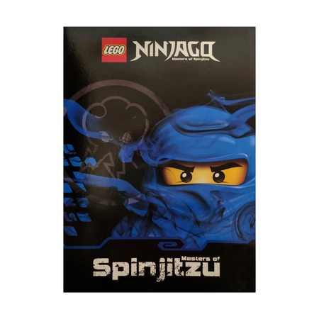 Тетрадь А5 32 листа в клетку Lego Ninjago