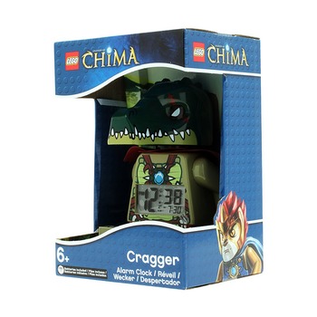 Будильник Lego Legends of Chima, минифигура Cragger