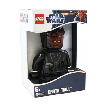 Будильник Lego Star Wars, минифигура Darth Maul