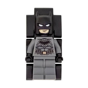 Часы наручные Lego Super Heroes с минифигурой Batman, на ремешке