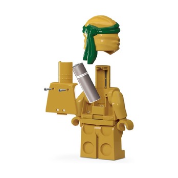Игрушка-минифигура-фонарь Lego Ninjago Gold Ninja
