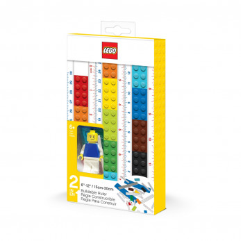  Конструируемая линейка с минифигуркой Lego Classic