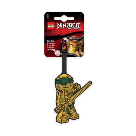 Бирка для багажа Lego Ninjago Movie Gold Ninja