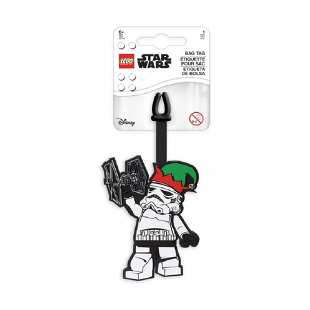 Бирка для багажа Lego Star Wars Stormtrooper Holiday 