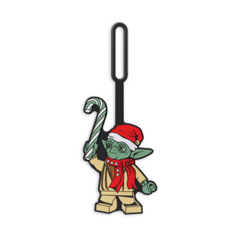 Бирка для багажа Lego Star Wars Yoda Holiday