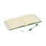 Книга для записей, с зеленой гелевой ручкой Lego Locking Notebook