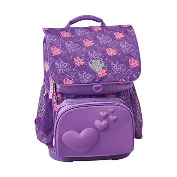 Ранец Optimo Friends Hearts, с наполнением