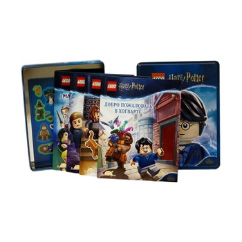 Набор книг с наклейками Harry Potter, коробка с книгами
