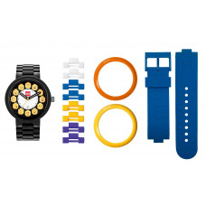 Часы наручные аналоговые Fan Club Black/Yellow Adult Watch с календарем