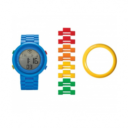 Часы наручные электронные Digifigure Blue Adult Watch с календарем
