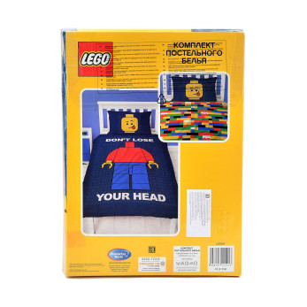 Постельное белье Lego Classic Head