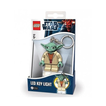 Брелок-фонарик для ключей Lego Star Wars Yoda