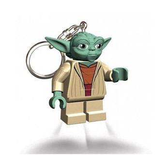 Брелок-фонарик для ключей Lego Star Wars Yoda