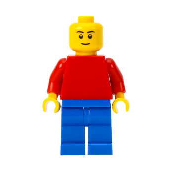 Красная гелевая ручка Lego Classic