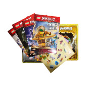 Набор книг с игрушкой Lego Ninjago Подарок из Ниндзяго, 4 шт.